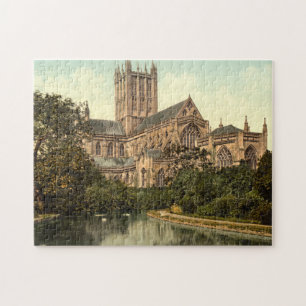 Brunndomkyrka, Somerset, England Pussel