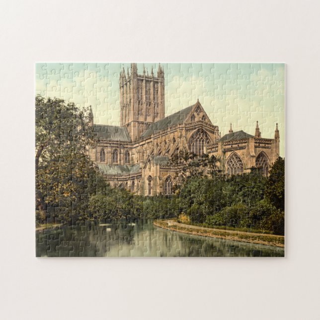 Brunndomkyrka, Somerset, England Pussel (Horisontell)
