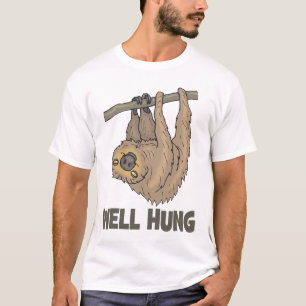 Brunnen hängde SlothT-tröja T-shirt