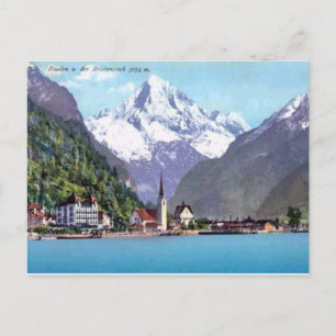 Brunnen, Sjö Lucerne 1920 Vykort