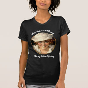 Brunnen uppförda kvinnor gör sällan t shirt