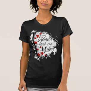 Brunnen uppförda kvinnor gör sällan tee shirt