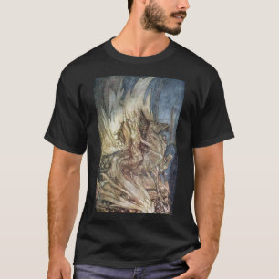 Brünnhilde och den begravnings- bålen av Siegfried T Shirt
