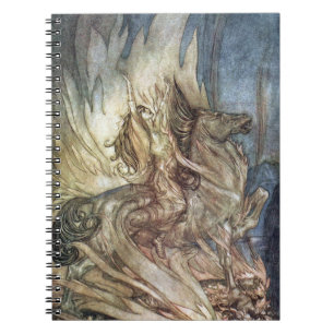 Brünnhilde och Siegfried begravningsplats Anteckningsbok