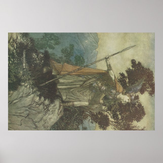 Brunnhilde Poster (Framsidan)