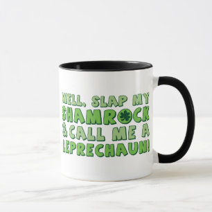 Brunnsmäll min Shamrock & appell mig ett troll! Mugg