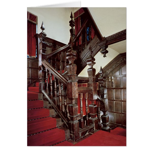 Brunnstrappan, 1600 hälsningskort (Framsidan)