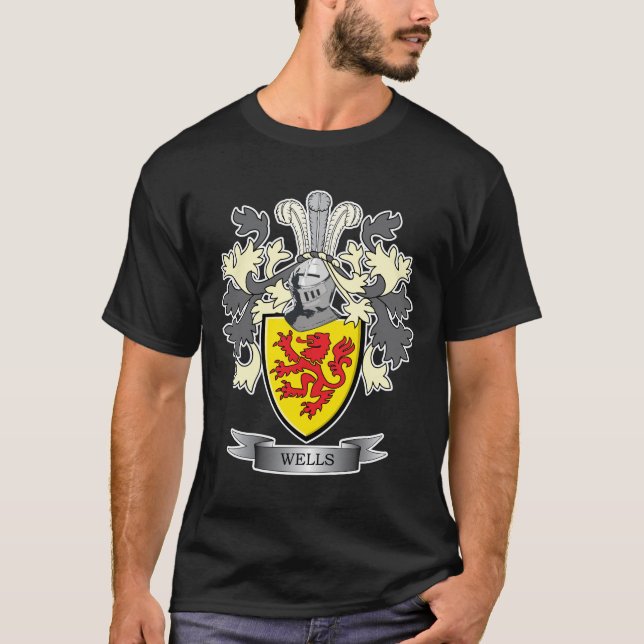 Brunnvapensköld T-shirt (Framsida)