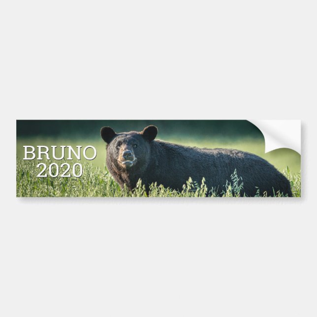 Bruno 2020 Bumper Sticker Bildekal (Framsidan)