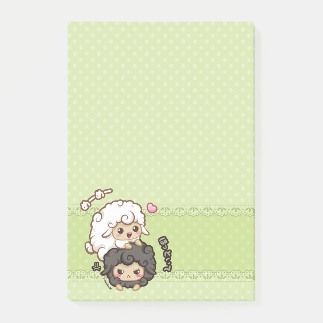 Bruno & Herbert noterar Post-it Block (Framsida)