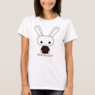 Bruno mycket liten gullig gotisk bunny. tee shirt