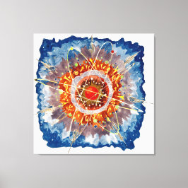 Bruno Taut - Alperna Canvastryck