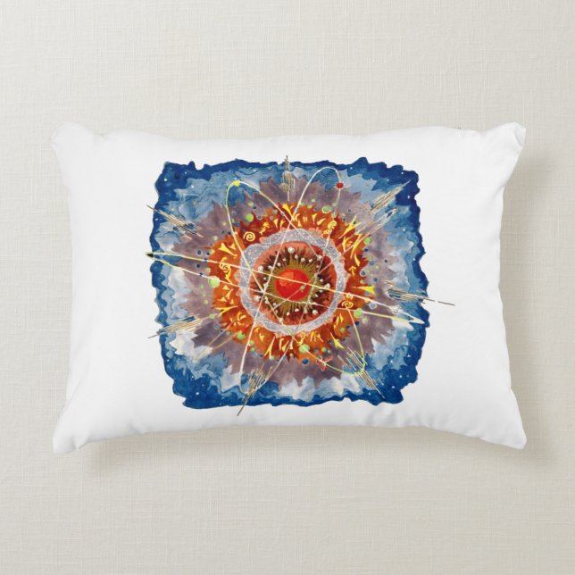 Bruno Taut - Alperna Prydnadskudde (Framsidan)