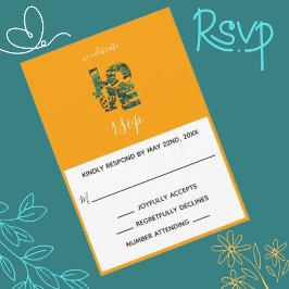 Brunögd Susan's KÄRLEK Orange Thmet OSA kort