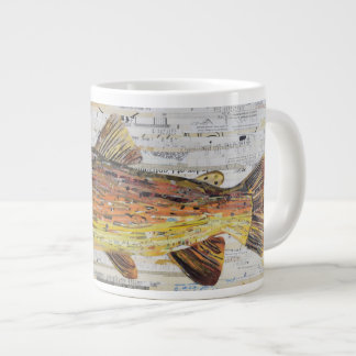 Brunöringskollage 0,6l kaffemugge av C.E. White Jumbo Mugg