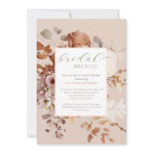 Brunschdusch för Warm Neutralt Blommigt Möhippa