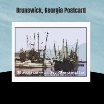 Brunswick, Georgia Kusten Shrimp Boats
