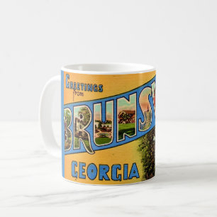 Brunswick Georgia Retro Mugg