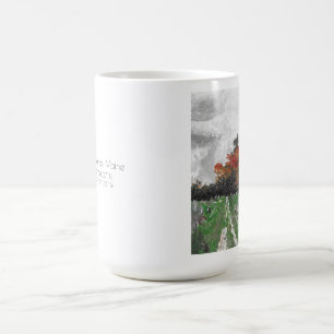 Brunswick Maine, Cemetery, Large Coffee Mugg