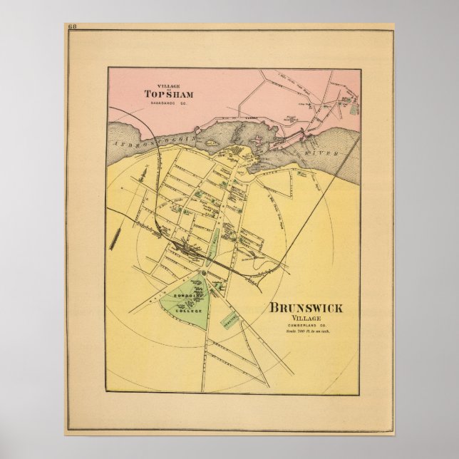 Brunswick, Topsham 2 Poster (Framsidan)