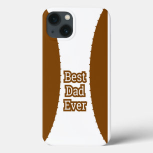 Brunt Bästa Pappa Någonsin Klassisk iPhone-fodral