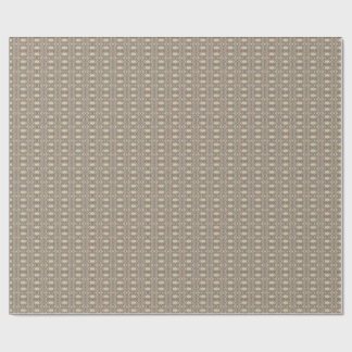 Brunt-, beige- och blåtttyg. Elegant design Presentpapper