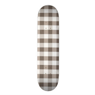 Brunt bordtrasamönster skateboard bräda 20 cm