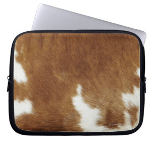 Brunt Cowhidetryck Laptop Sleeve