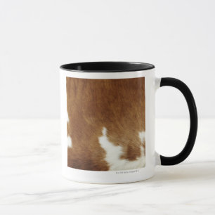 Brunt Cowhidetryck Mugg