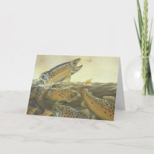 Brunt forellkort kort