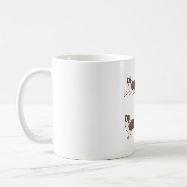 Brunt Gräns-kollisionsförpackning Kaffemugg (Vänster)