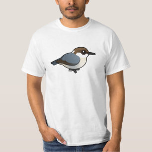 Brunt-hövdad Nuthatch T-shirt