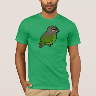 Brunt-hövdad papegoja tee shirt