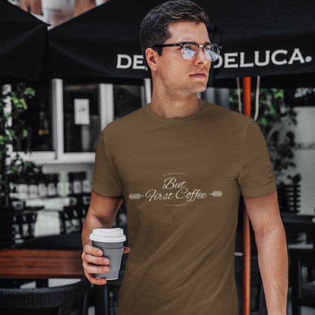 Brunt kaffecitat t shirt (Skapare uppladdad)