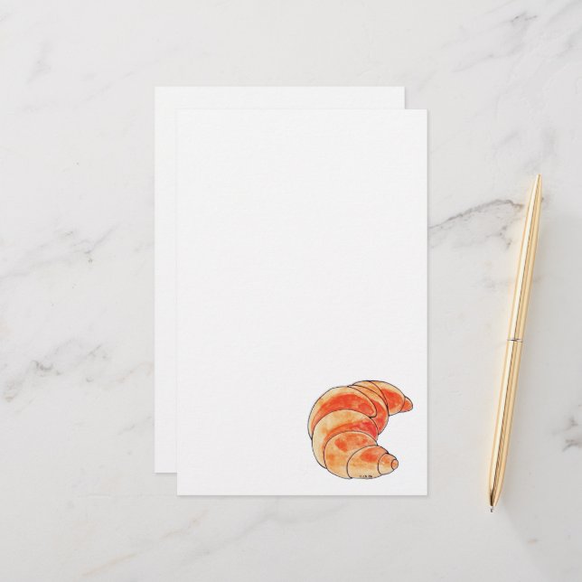 Brunt kissbröd brevpapper (Fram/Back In Situ)