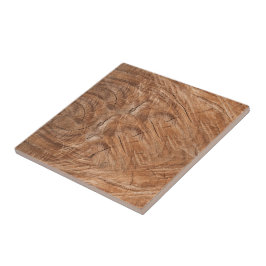 Brunt modernt träträ i land stil kakelplatta