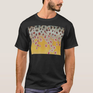 Brunt mönster t-shirt