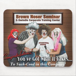 Brunt Noser seminarium Mousepad Musmatta