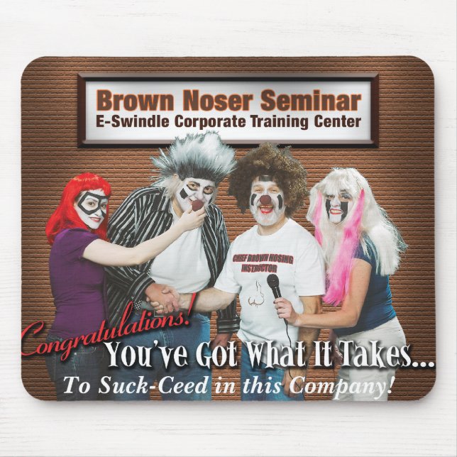 Brunt Noser seminarium Mousepad Musmatta (Framsidan)