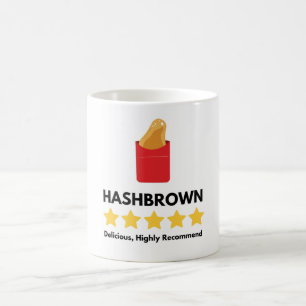 brunt snabbmat älskare kaffemugg