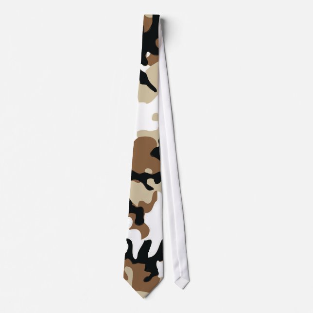 Brunt-, svart- & solbrännamilitär Camo Slips (Framsida)