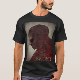 Brunt, svart t-shirt