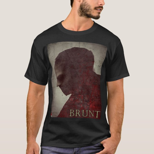 Brunt, svart t-shirt (Framsida)