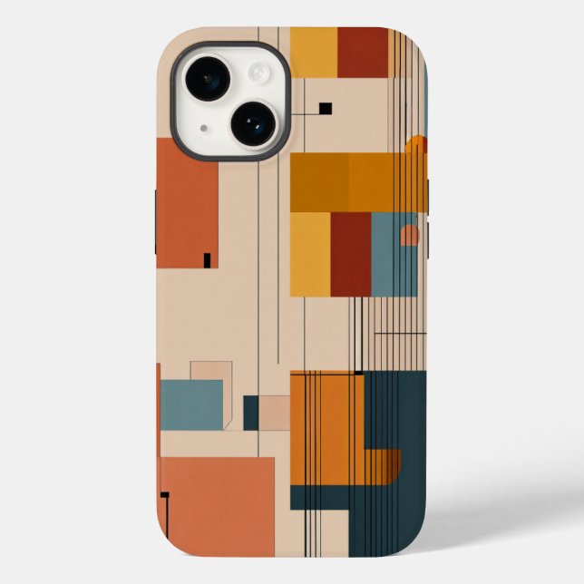 Brunt vitt och svart blått litet linjer (Baksida)