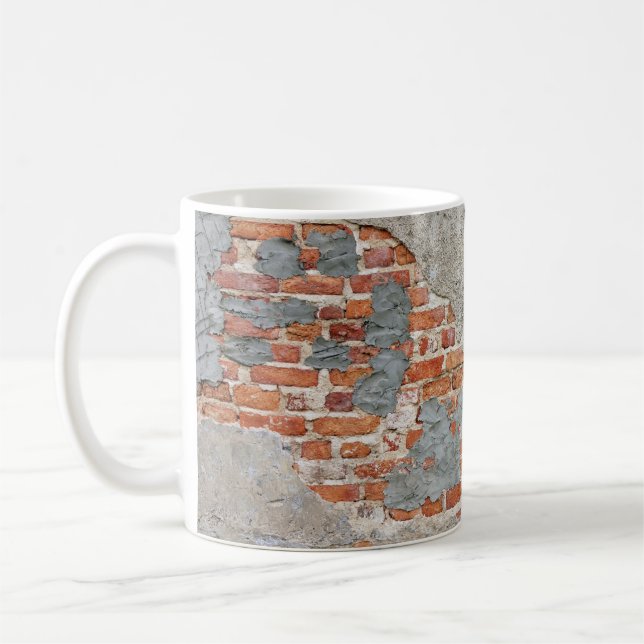Bruntegelvägg Kaffemugg (Vänster)