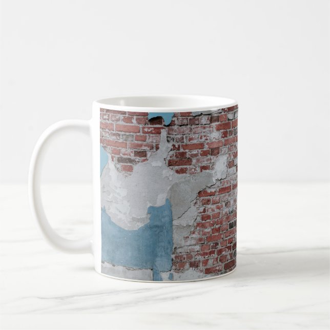 Bruntegelvägg Kaffemugg (Vänster)