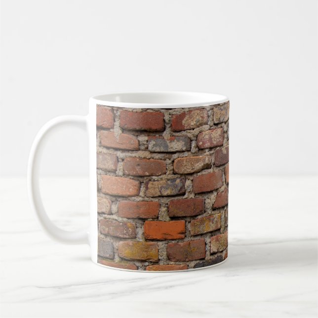 Bruntegelvägg Kaffemugg (Vänster)