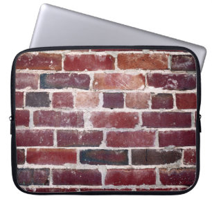 Bruntegelvägg Laptop Fodral