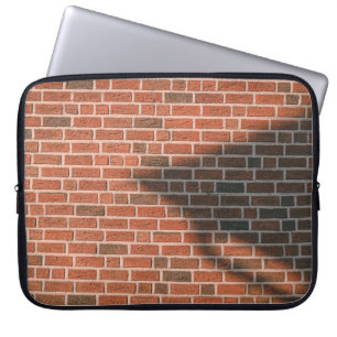 Bruntegelvägg Laptop Fodral