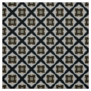 Bruntet och tänder - grått Upholsterytyg Tyg